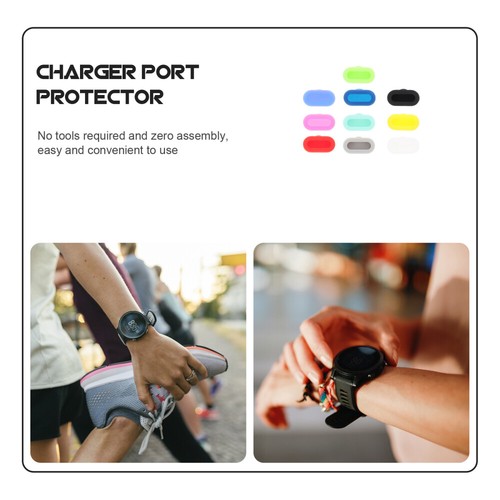 20 Pcs Dust Plug Protective Case Plugs for Watch Charging Port Cap - 第 3/12 張圖片