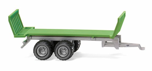 Remolque de alimentación Joskin verde Wiking # 95538 escala N nuevo: remolque agrícola 1/160  | Zustand: New