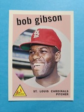 BOB GIBSON 2006 TOPPS ROOKIE OF THE WEEK BASEBALL CARD # 19 F3180. rookie card picture