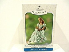 HALLMARK KEEPSAKE ORNAMENTS    - BIRTHDAY WISHES BARBIE