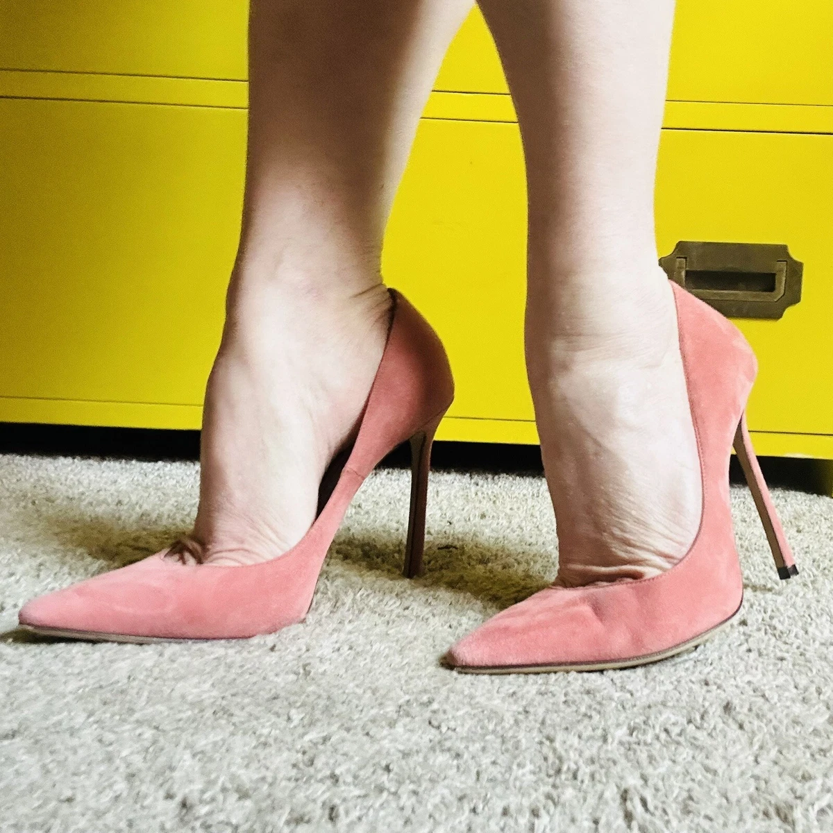 Jimmy choo cheap nude pumps