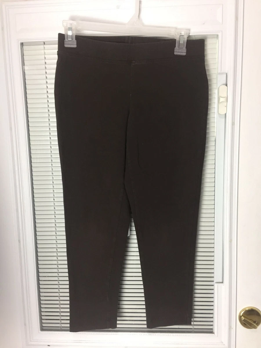 Women's Express Brown Capri Leggings Size Small RN# 55285