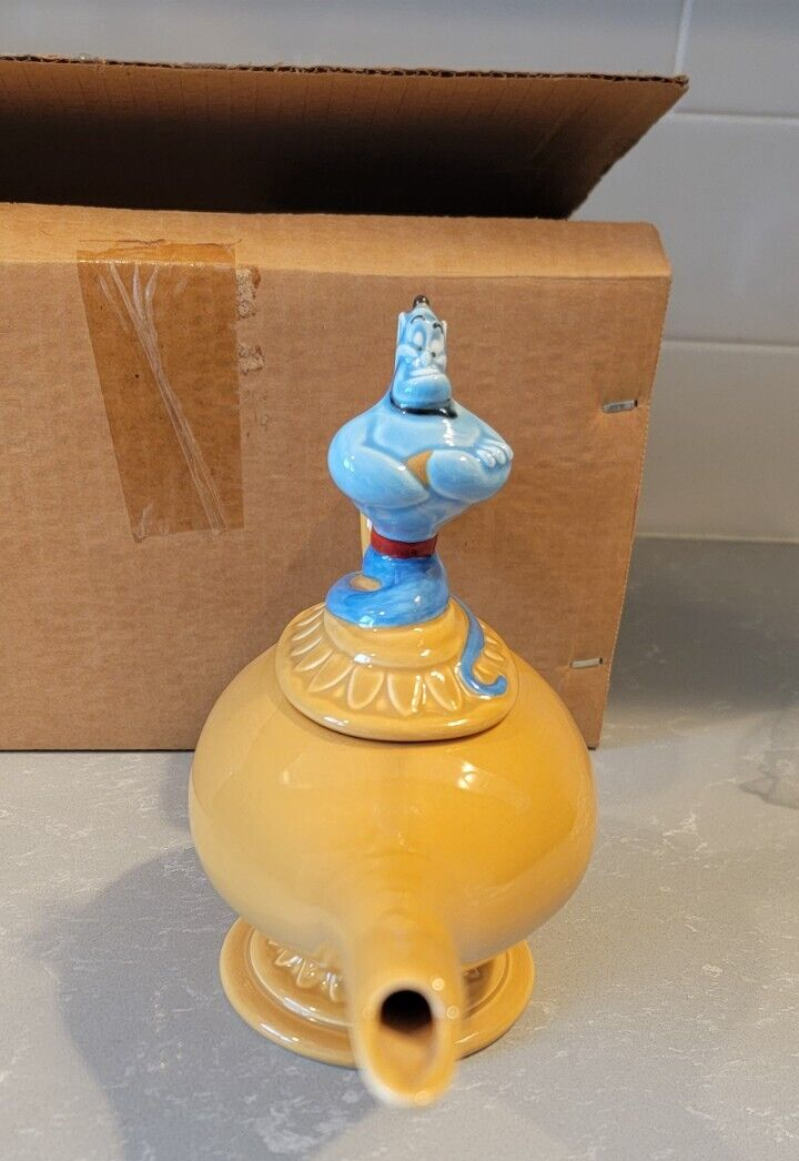 VTG Walt Disney World ALADDIN Genie and Lamp Teapot MADE IN MEXICO VERY RARE eBay