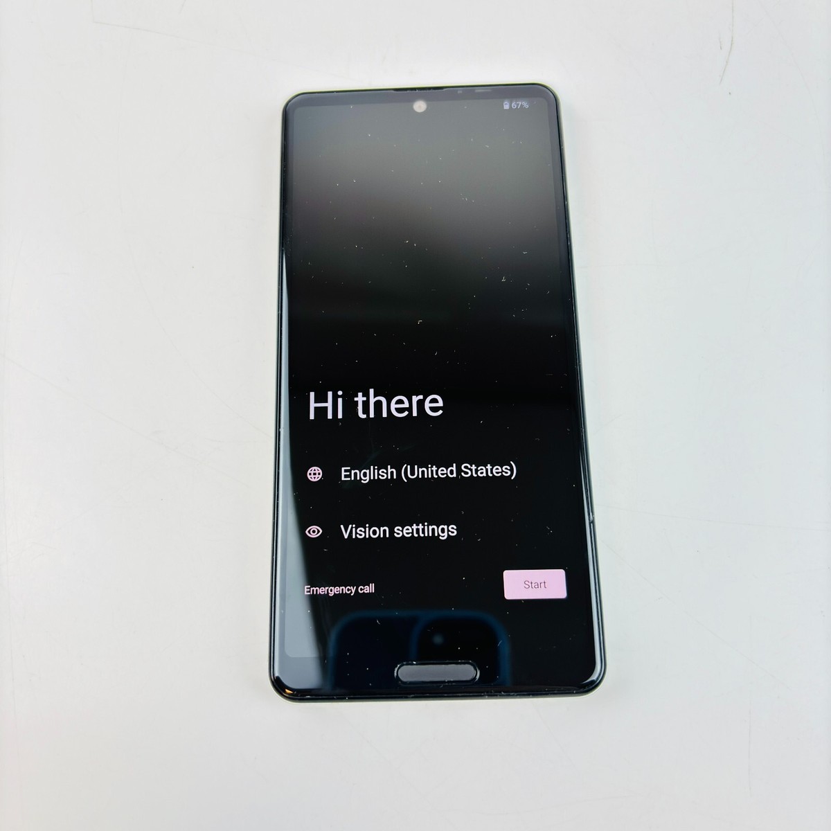 SHARP AQUOS sense5G Olive Silver 4GB 64GB SIM-Free Unlocked