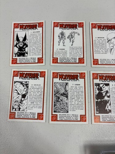 1992 Marvel Comic Images WOLVERINE FROM THEN TIL NOW II Complete 90 Card Set - Picture 8 of 12