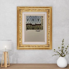 René Magritte, Original signed Print, COA and Appraisal for $3,500 USD.