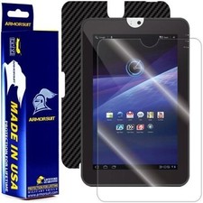 ArmorSuit MilitaryShield Toshiba Thrive Screen Protector  Black Carbon Skin USA