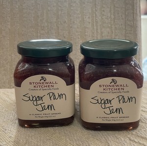 Stonewall Kitchen Sugar Plum Jam, 12.5 Ounces Lot Of Two Jars