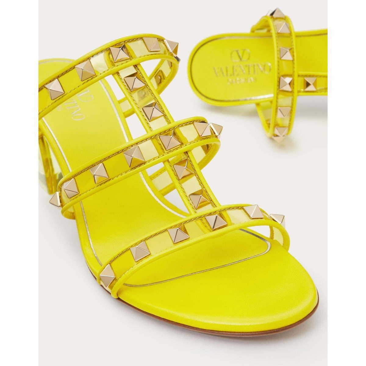VALENTINO スパイクバングル ゴールド ヴァレンティノ Valentino ラインストーン ゴールドバングル