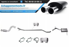 Auspuff Set Citroen C5 III 1.6 HDi Hintere Komplettes Montage Set