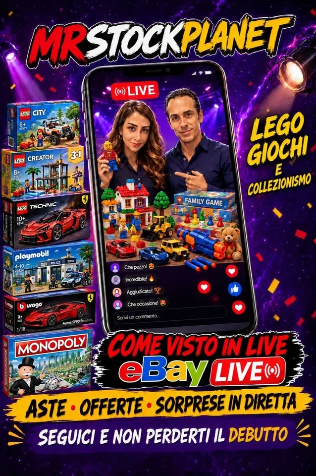 🧱 GIOCATTOLI – LEGO®, Playmobìl e Burago: Aste, Offerte e Super Promo! 🔥
