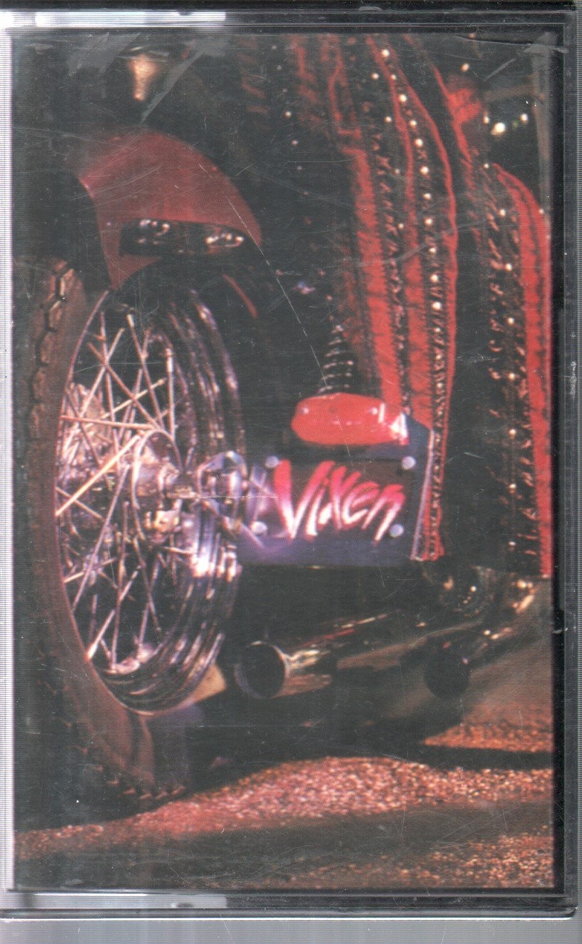 Vixen Self-Titled cassette UK Emi 1988 cassette TCMTL1028