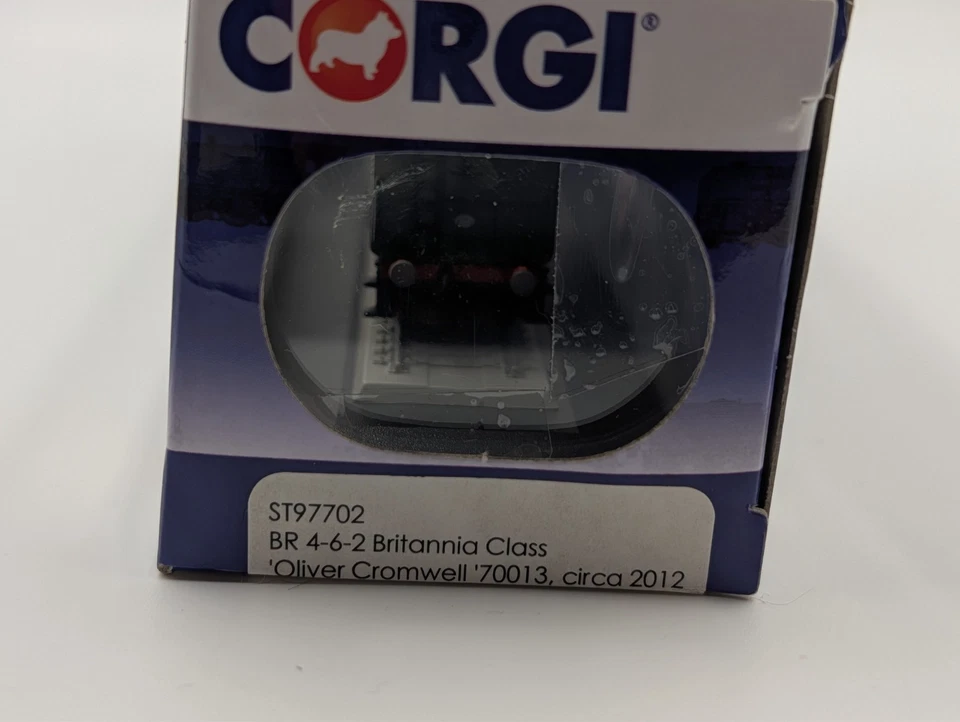 CORGI RAIL LEGENDS 1:120 BRITANNIA CLASS ‘OLIVER CROMWELL’ 60008 ST97505 - Image 2 of 3