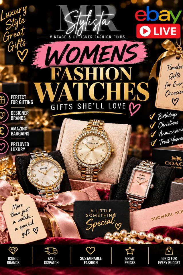 ⌚✨🎁WOMENS FASHION WATCHES GIFT IDEAS SHE WILL LOVE!🎁⌚✨