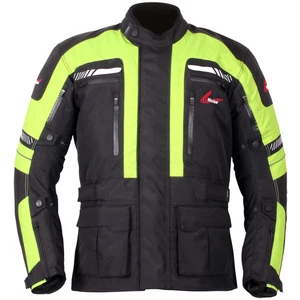 Weise Motorcycle Motorbike Thermal Waterproof Ottawa Textile Black Neon Yellow