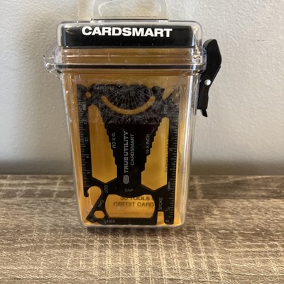 True Utility CardSmart Handy Multi Tool 30 Tools in 1 Wallet/Pocket Size New