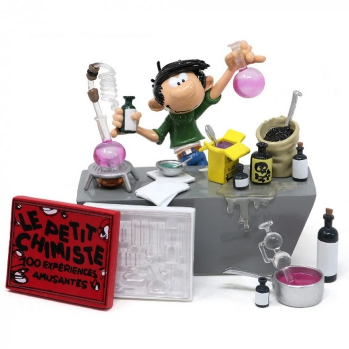 Figurine PIXI Gaston Lagaffe - Le Petit Chimiste - Photo 1/4