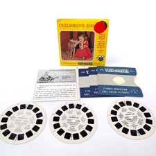 Children's Zoo B617 View Master Reels w/ Cover Booklet J64 2 Ship FREE