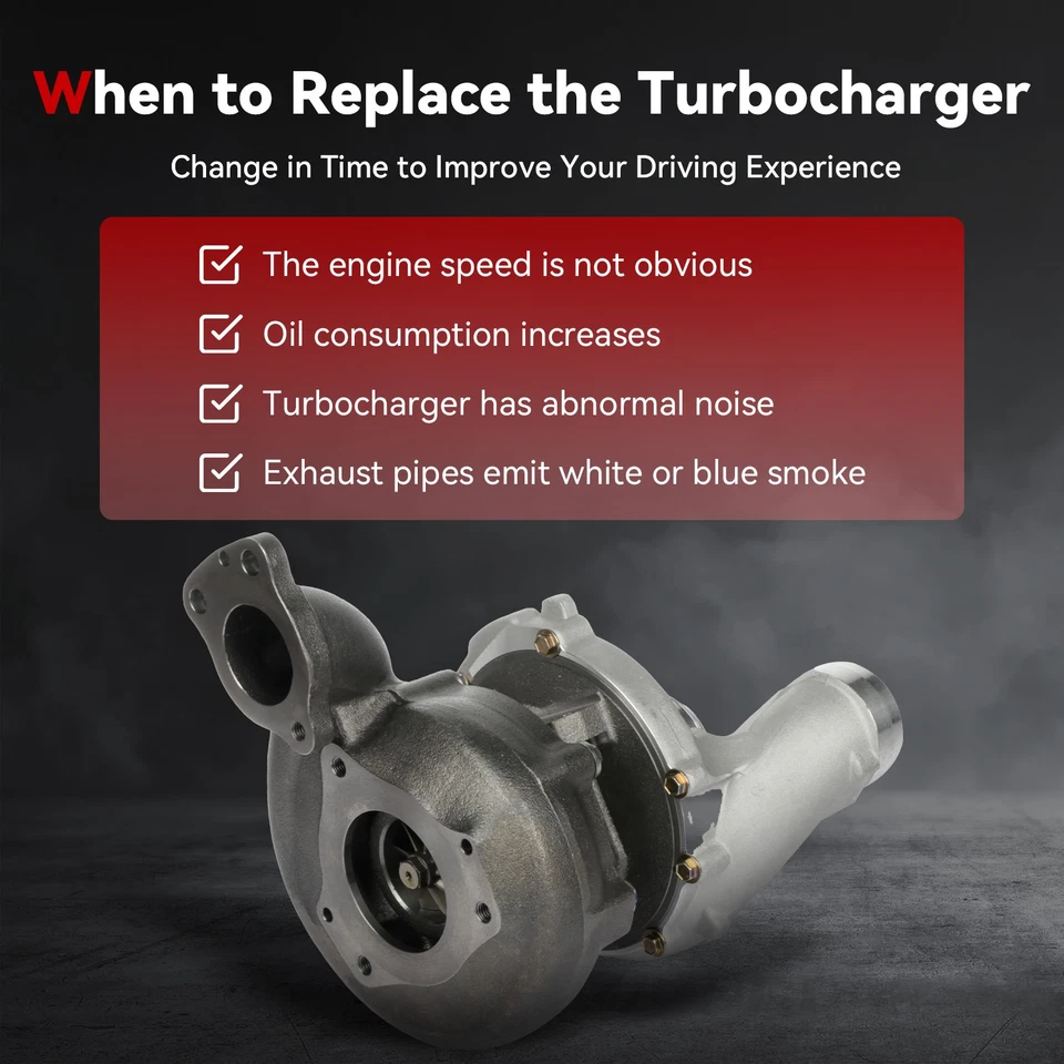 Turbocharger for Freightliner Sprinter 3500 Jeep Grand Cherokee 3.0L A6420900280 - Изображение 4 из 4