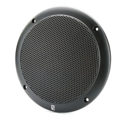 Poly-Planar MA-4054 4-Inch 80W Marine Speakers Black – Waterproof Boat Audio Pai - Photo 1/3