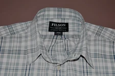 FILSON CC FILSON Large Men's L/S Button Up Shirt Gray Plaid