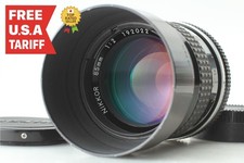 Opt MINT w/Hood Nikon Ai Nikkor 85mm F2 Portrait Manual Focus Lens From Japan