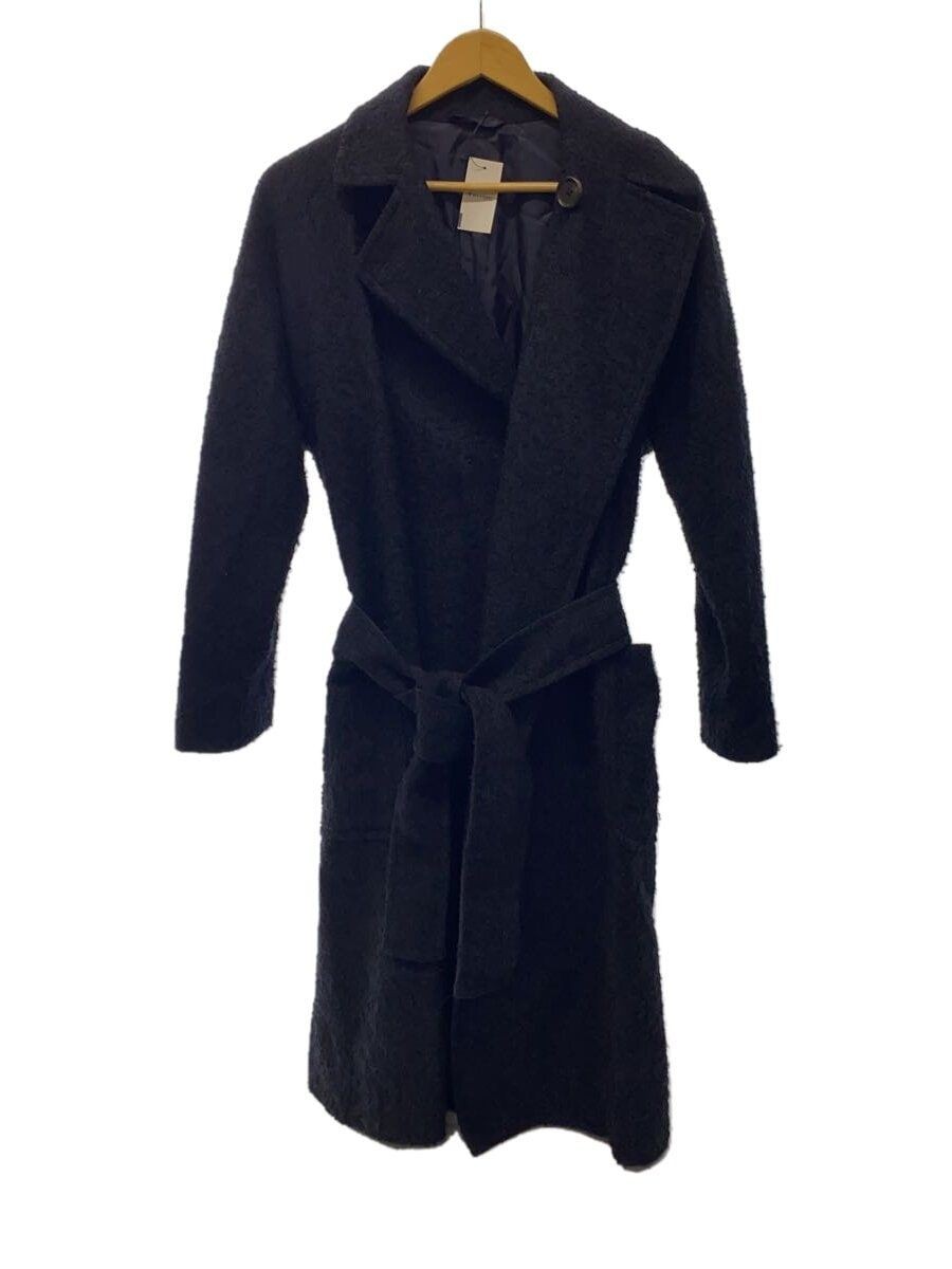 ALTRA RAINMAKER KYOTO altri cappotti lana blu navy tinta unita RM182 023 tweed cappotto avvolgente