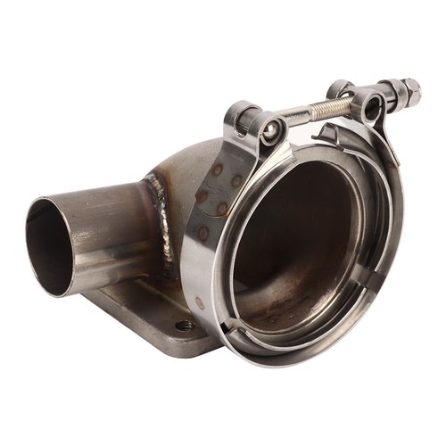 _3-calowy adapter kątowy V-Band Turbo 90-stopniowy zestaw rur kołnierzowych z zaciskiem kołnierzowym do - Zdjęcie 6 z 22