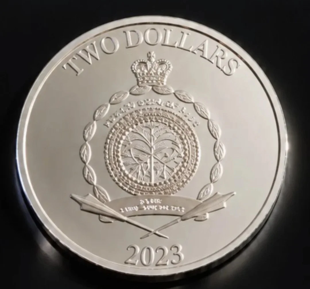 Niue 2 dólares 2023 Hércules y la Hidra - 1 Oz Plata 999