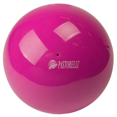 RSG Ball WETTKAMPFBALL Gymnastikball PASTORELLI beere SENIOR 18cm FIG zert. NEU
