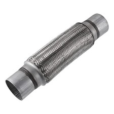 1 Pcs 2.5"x10"x14" Car Exhaust Flexible Pipe Tubing Universal Exhaust Joint