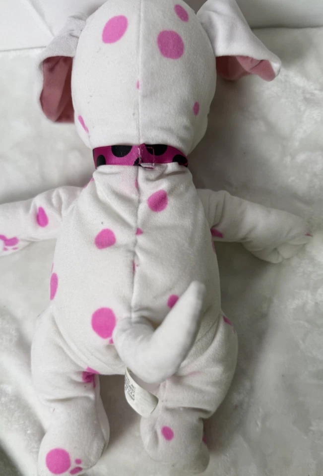 Mattal Disney Vintage 102 Dalmatians Oddball Pink Spots Puppy Plush - Image 3 of 4