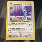 Dragonair 18/102 Rare Base Set Unlimited WOTC Vintage Pokemon Card NM