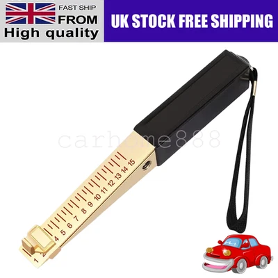 GAZZA Fire Door Gap Measuring Tool 1-15mm Vernier Feeler Gauge House Engineering Ruler