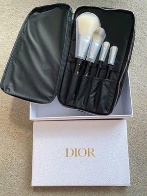 Dior Backstage 4-teiliges Make-up Pinsel Set im exklusiven Reiseetui