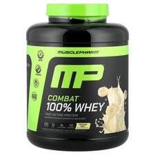 Combat® 100% Whey Protein Powder, Banana Milk, 5 lbs (2.25 kg) 17.85 per gallon