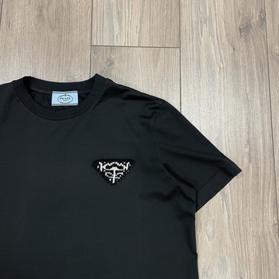 プラダ　PRADA 2021/SS　Tシャツ コットンジャージー  Sサイズ PRADA/プラダ_Women通販 | コットンジャージーTシャツ【送料無料