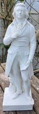 Large Antique 19thC. Parian Ware Statue Figure of MOZART 41cm High
