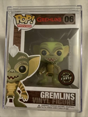 Funko Pop Gremlins GITD Chase Vaulted #06 With Hard Stack