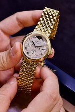 IWC Portofino Perpetual Calendar IW3541 Integrated Gold Bracelet 18K Yellow Gold