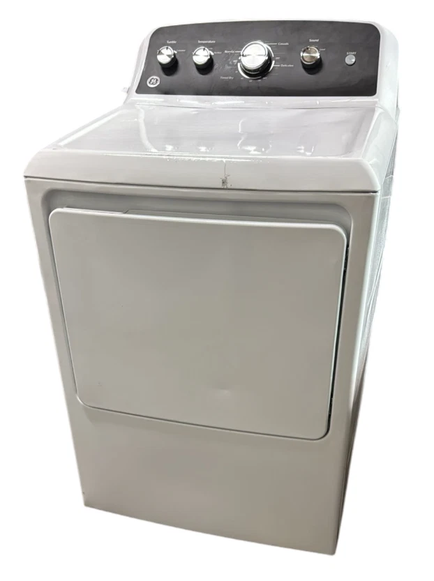 GE 7.2 Cu. Ft. Electric Dryer with Long Venting up to 120 Ft White/Matte Black - Image 2 of 4