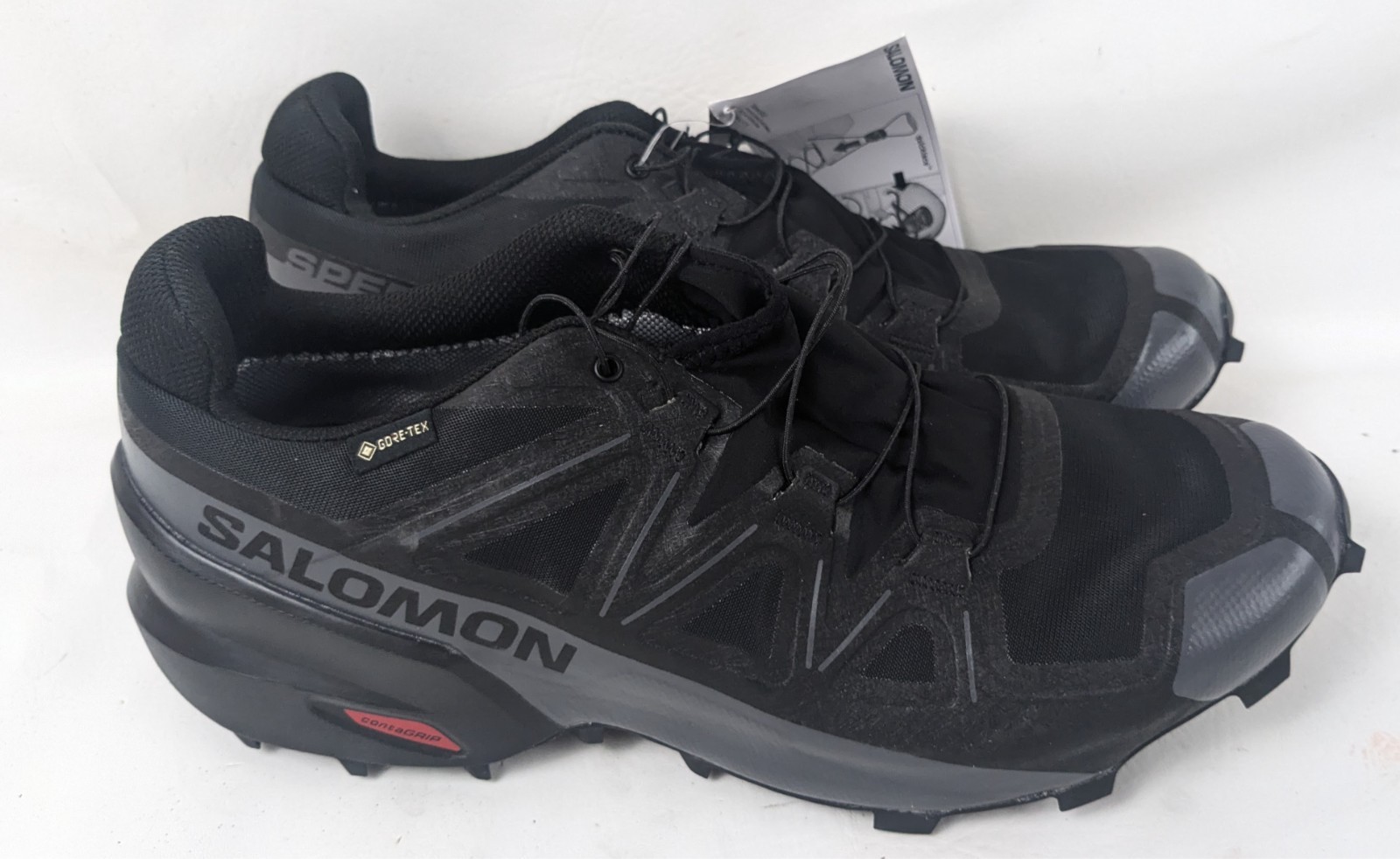 Scarpe da trail running SALOMON Speedcross 5 GTX Gore Tex nere 475690 da uomo taglia 8 5 12