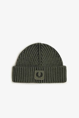  Fred Perry - Mütze C1138 FieldGreen-638 Unisex Neu Fw26