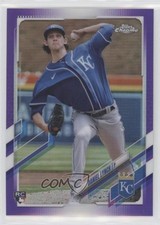 2021 Topps Chrome Update Target Purple Refractor Daniel Lynch #USC34 0pa7