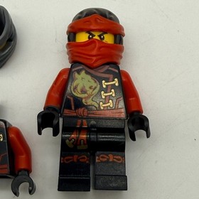 2 LEGO Ninjago Kai Skybound red minifigure 30422 70600 Sold as pictured
