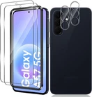 2X Tempered Glass (Screen + Camera) For Samsung Galaxy A57 5G Screen Protector Full 9H