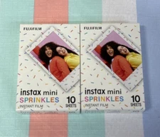 Fujifilm - instax mini Sprinkles Instant Film 10 - Lot Of 2 Boxes