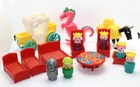 Vintage Little People #993 Play Family Castle Accessories Dragon Near Complete