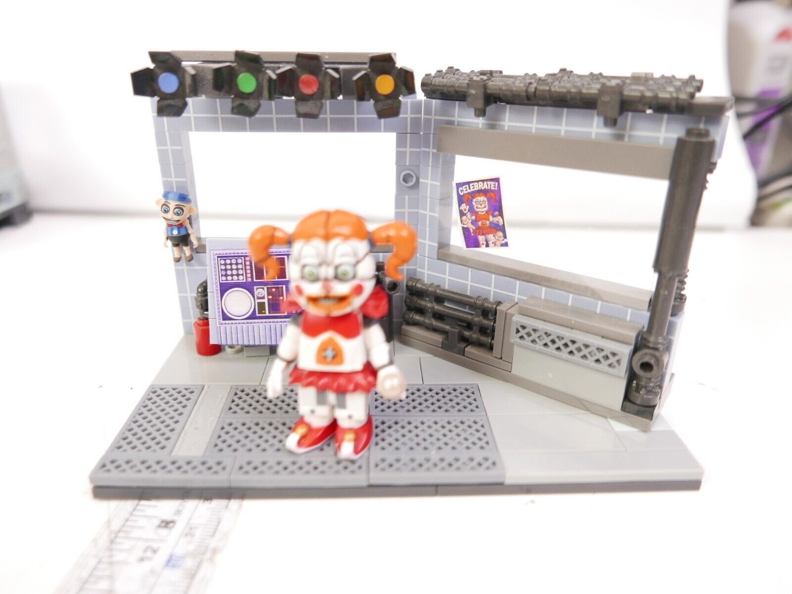 McFarlane Toys Five Nights at Freddy's Sister Location Circus Control,  Construction Set (MCF12695) for sale online