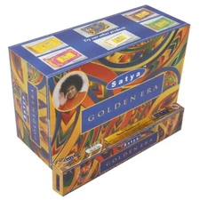 Satya Golden ERA Incense Sticks Pure Spiritual Masala Fragrances Agarbatti 180g